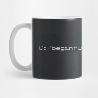 Begin Future C Prompt Mug